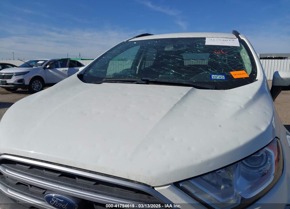 2019 FORD ECOSPORT VIN: MAJ3S2GE7KC277675