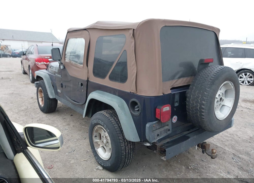 1998 JEEP WRANGLER / VIN: 1J4FY29P9WP792089
