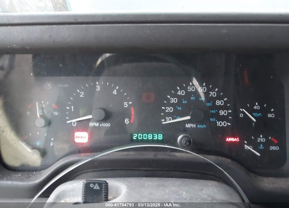 1998 JEEP WRANGLER / VIN: 1J4FY29P9WP792089