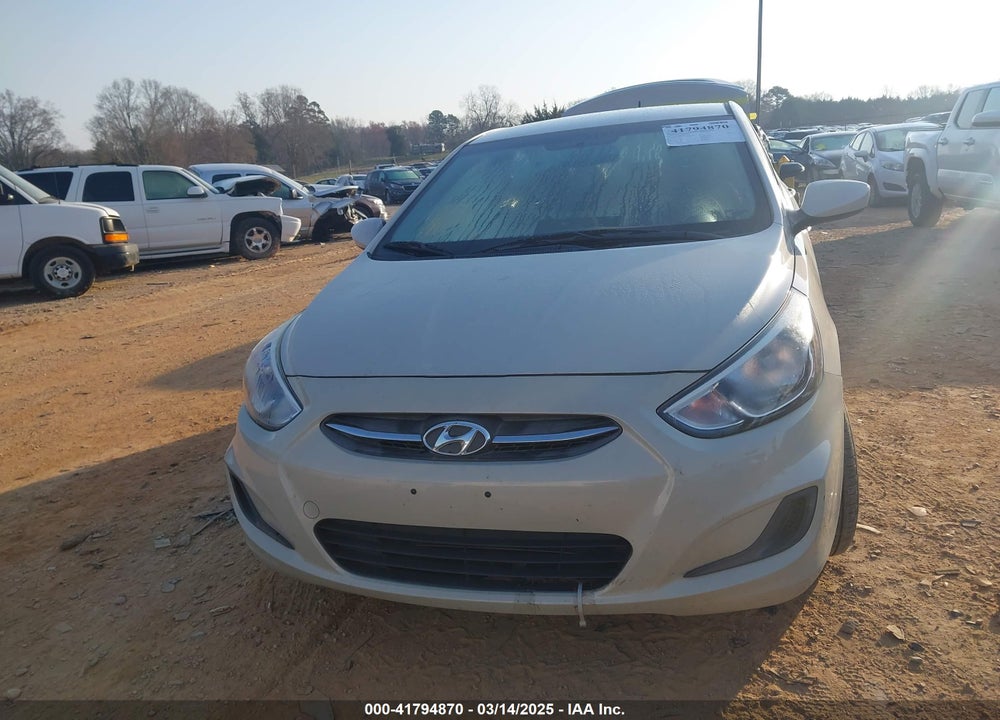 2016 HYUNDAI ACCENT VIN: KMHCT4AE9GU058628