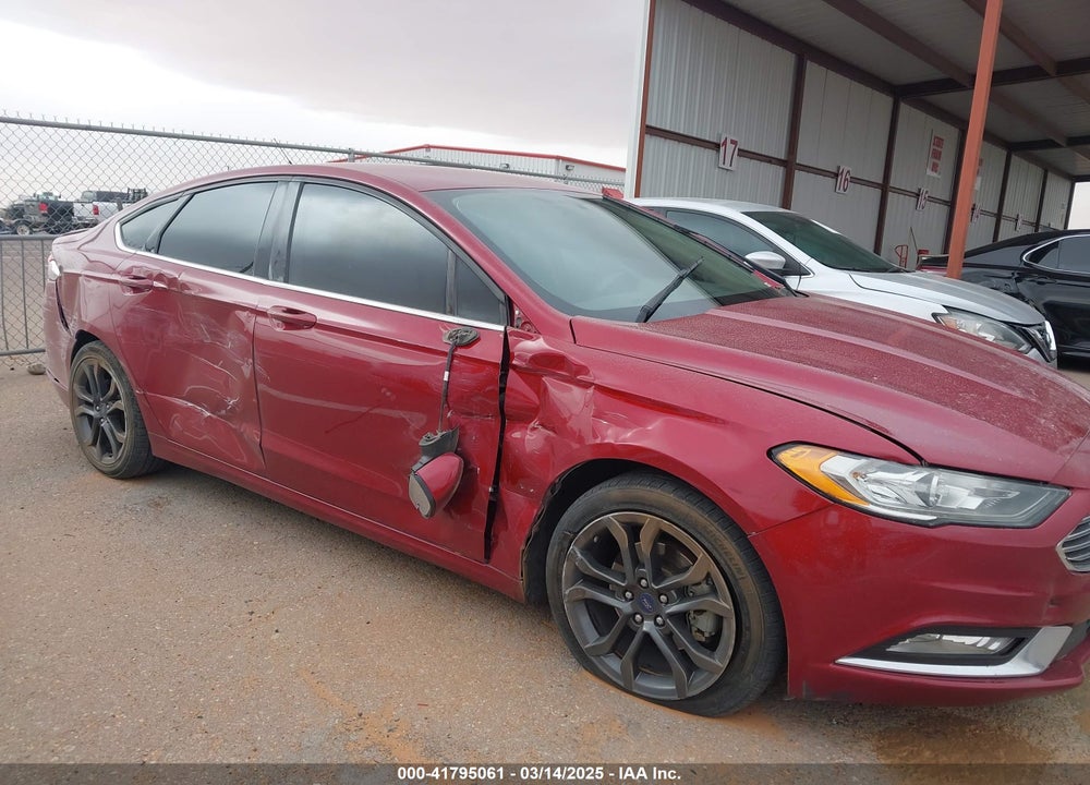 2018 FORD FUSION SE VIN: 3FA6P0HD0JR145317