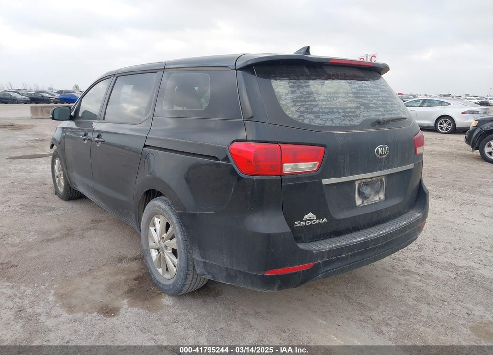 2017 KIA SEDONA VIN: KNDMA5C13H6280733