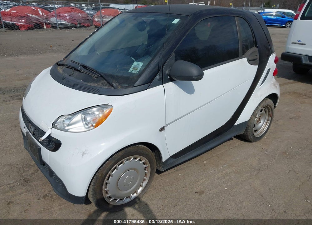 2013 SMART FORTWO VIN: WMEEJ3BAXDK709587