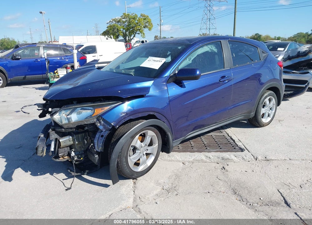 2016 HONDA HR-V VIN: 3CZRU5H35GM722962