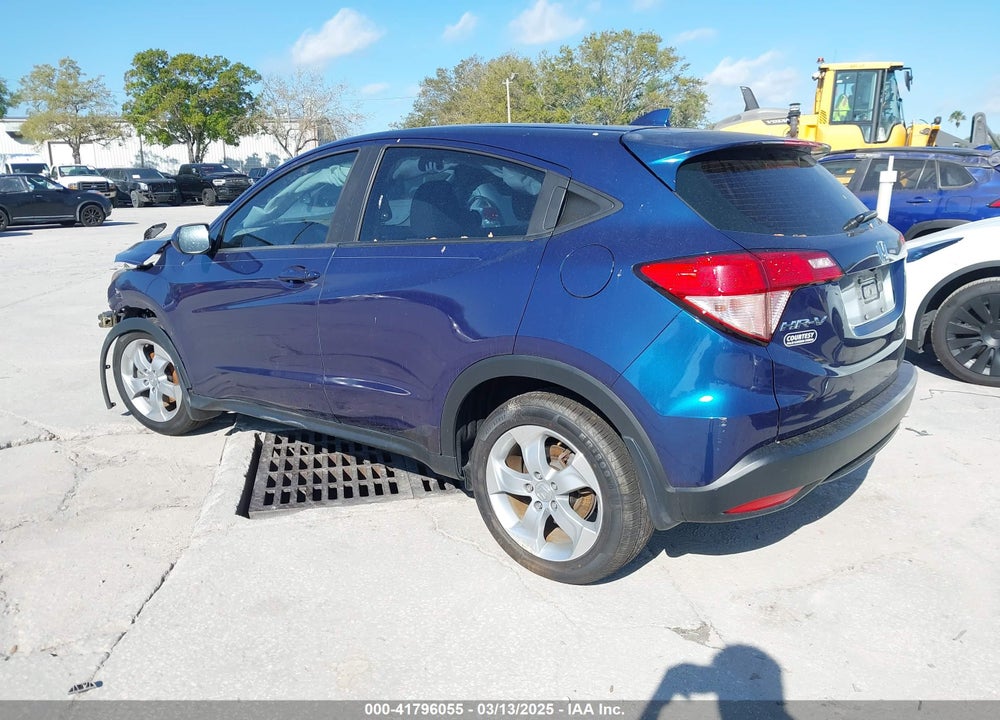 2016 HONDA HR-V VIN: 3CZRU5H35GM722962