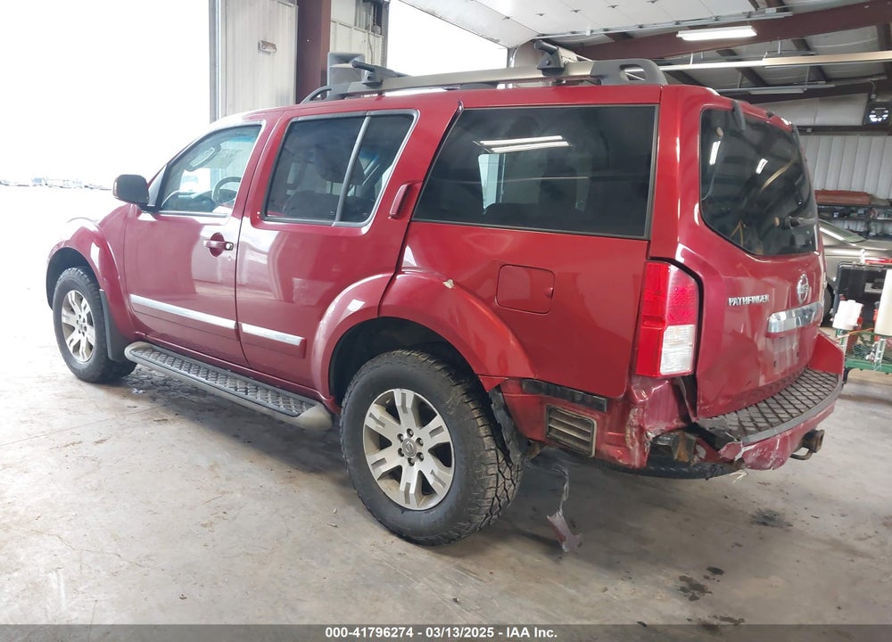 2012 NISSAN PATHFINDER SILVER VIN: 5N1AR1NB4CC612193