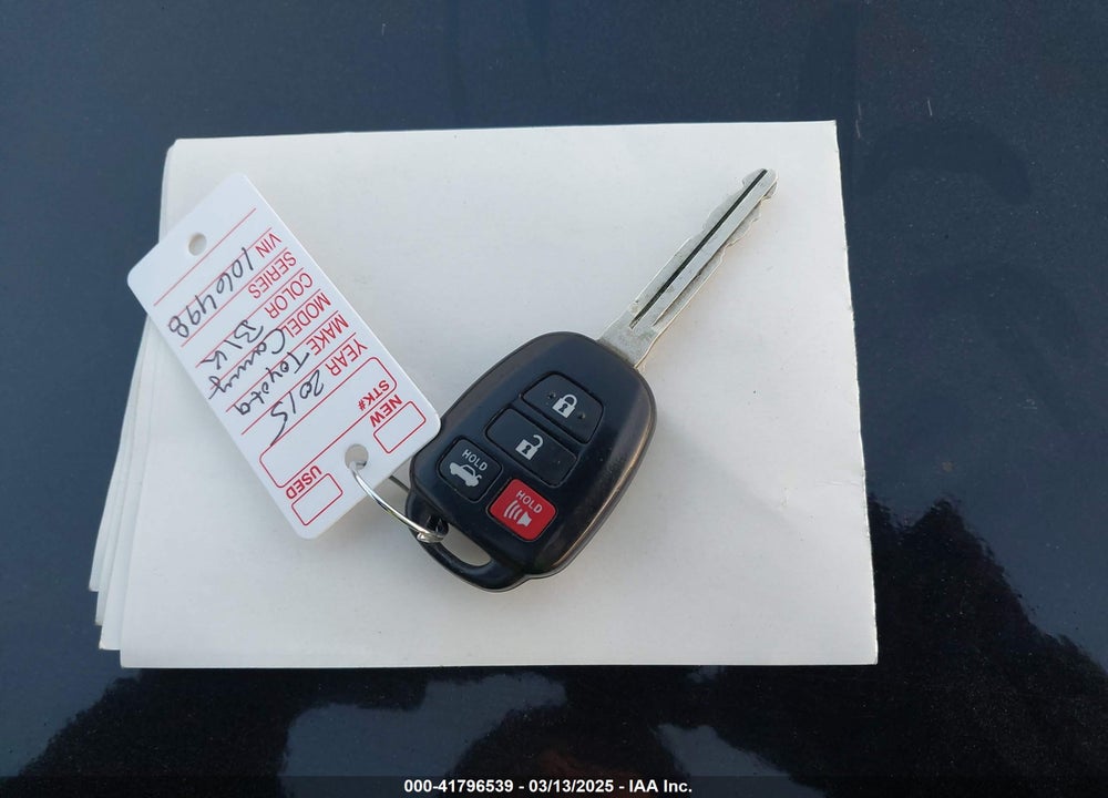 2015 TOYOTA CAMRY VIN: 4T1BF1FK2FU106498