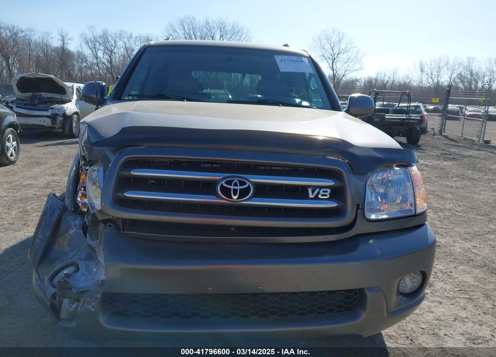 2004 TOYOTA SEQUOIA LIMITED V8 VIN: 5TDBT48A54S225327