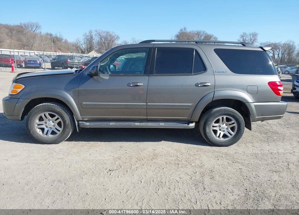 2004 TOYOTA SEQUOIA LIMITED V8 VIN: 5TDBT48A54S225327