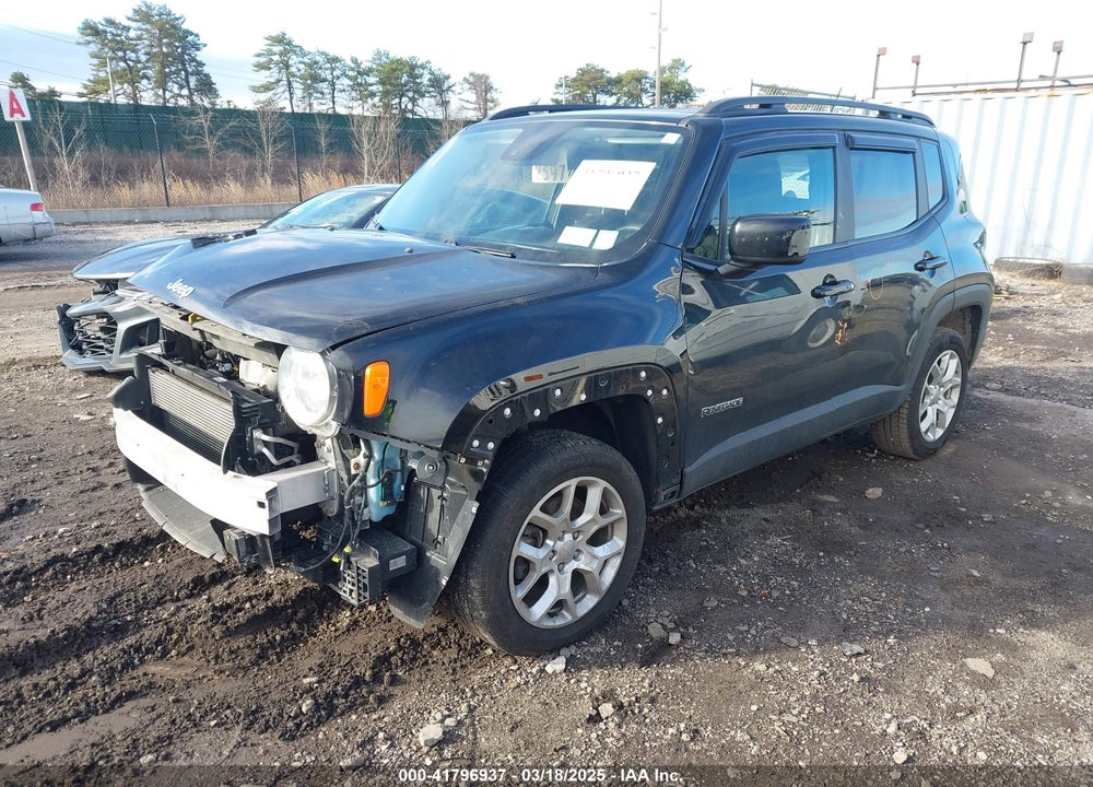 2017 JEEP RENEGADE LATITUDE 4X4 VIN: ZACCJBBB9HPE91033