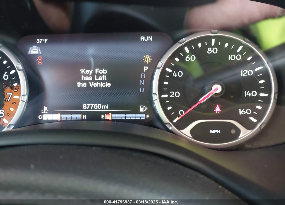 2017 JEEP RENEGADE LATITUDE 4X4 VIN: ZACCJBBB9HPE91033