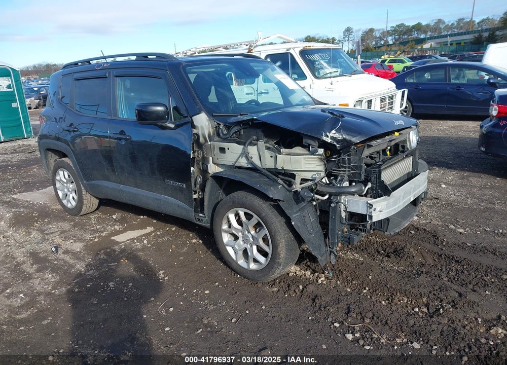 2017 JEEP RENEGADE LATITUDE 4X4 VIN: ZACCJBBB9HPE91033
