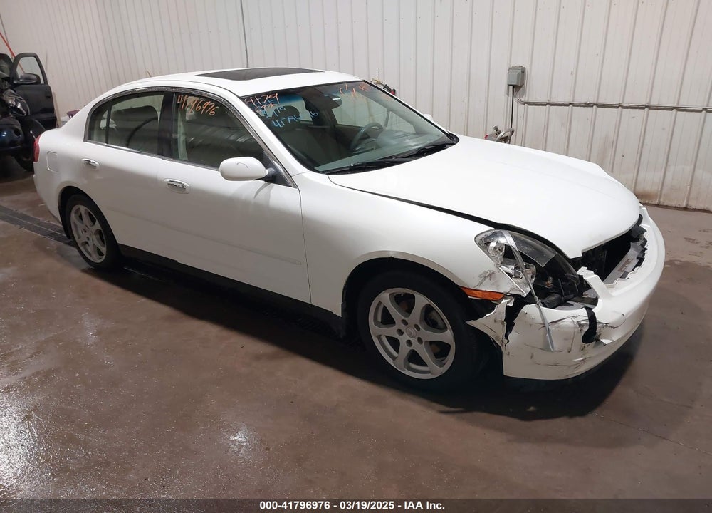 2004 INFINITI G35X VIN: JNKCV51F84M701963