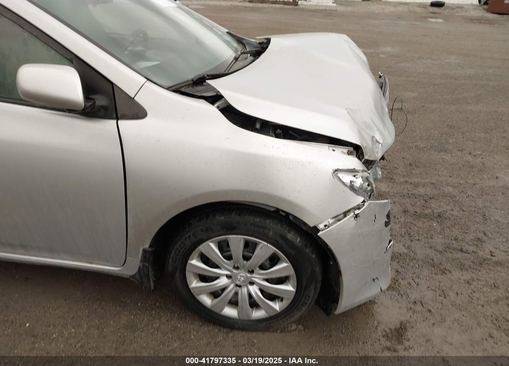 2012 TOYOTA COROLLA LE VIN: 5YFBU4EE1CP055981
