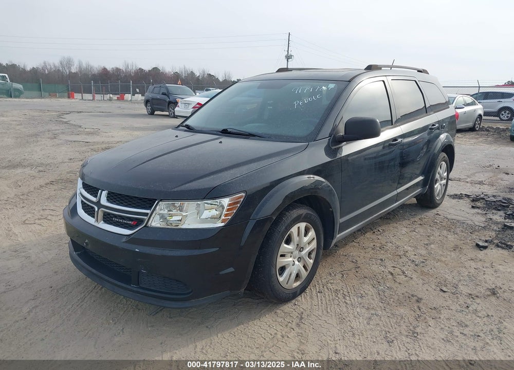 2013 DODGE JOURNEY VIN: 3C4PDCAB0DT702977