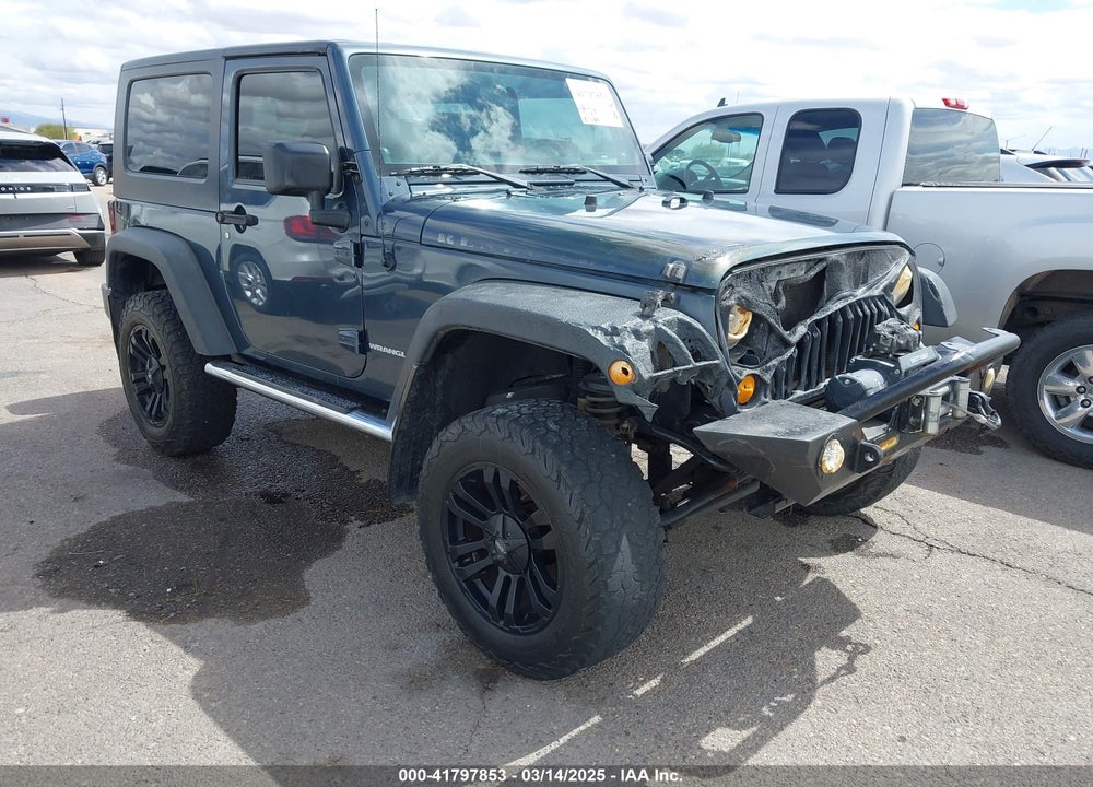 2008 JEEP WRANGLER X VIN: 1J4FA241X8L507885
