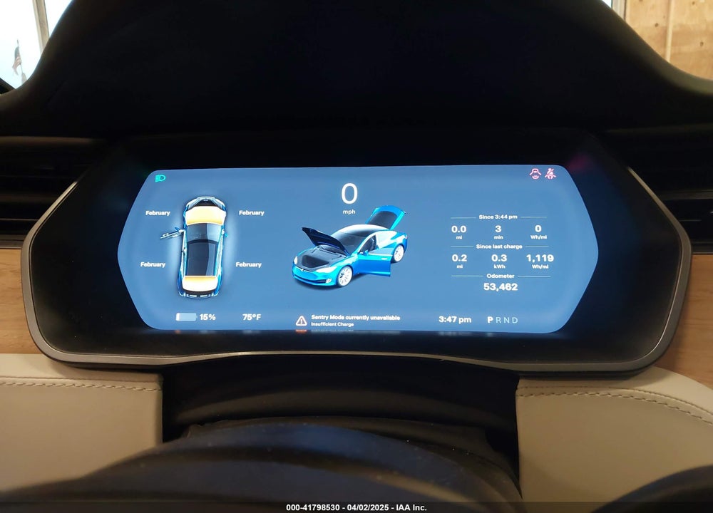 2018 TESLA MODEL S 100D/75D/P100D VIN: 5YJSA1E24JF276044
