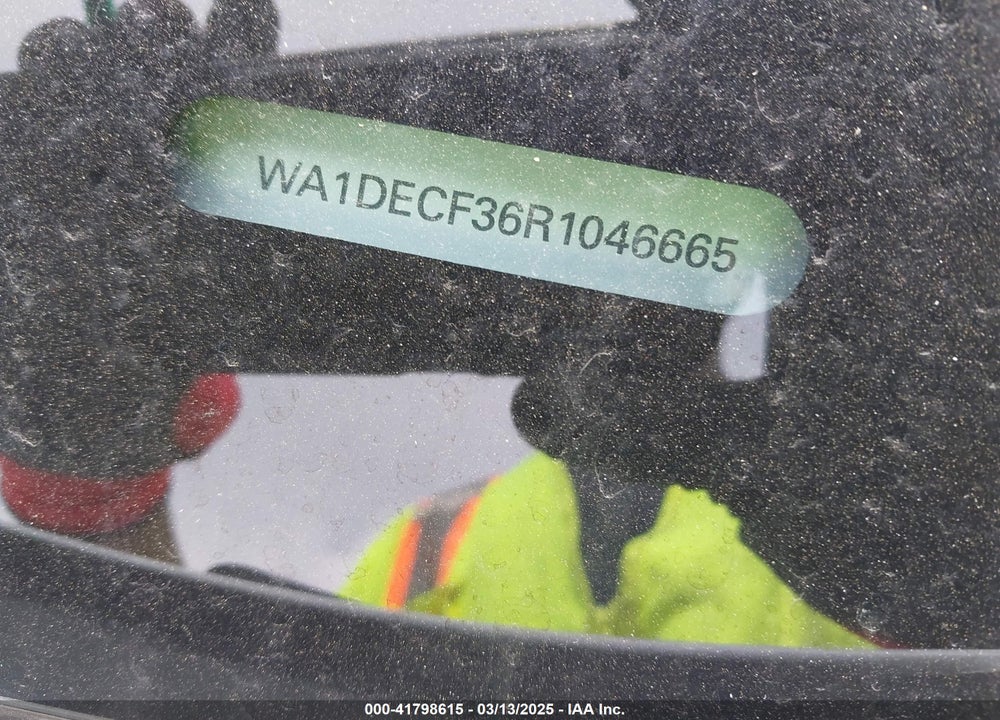 2024 AUDI Q3 VIN: WA1DECF36R1046665