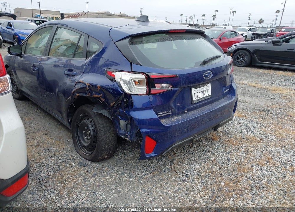 2025 SUBA IMPREZA VIN: JF1GUABC758210248
