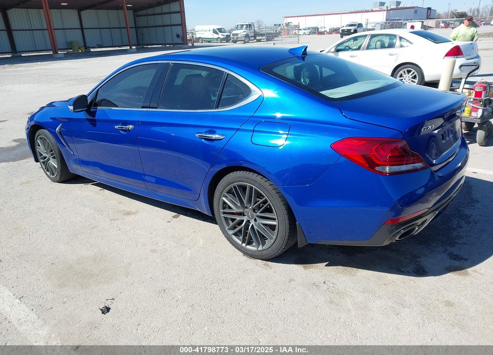 2019 GENESIS G70 VIN: KMTG54LE7KU030592