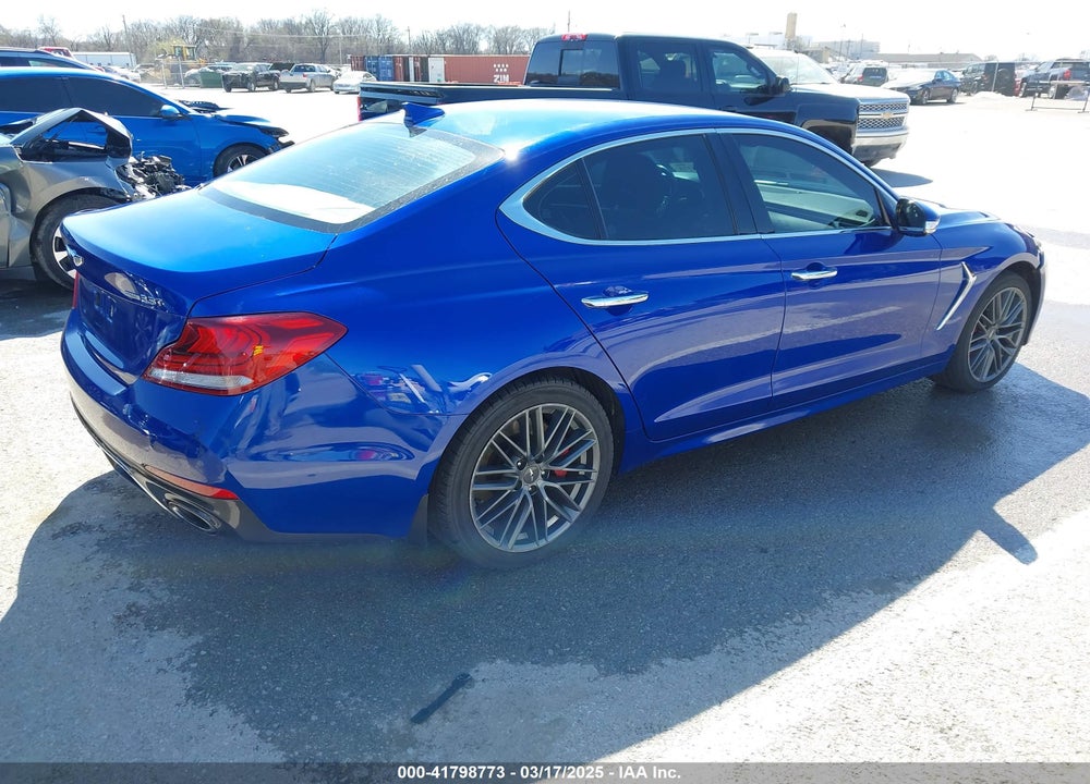 2019 GENESIS G70 VIN: KMTG54LE7KU030592