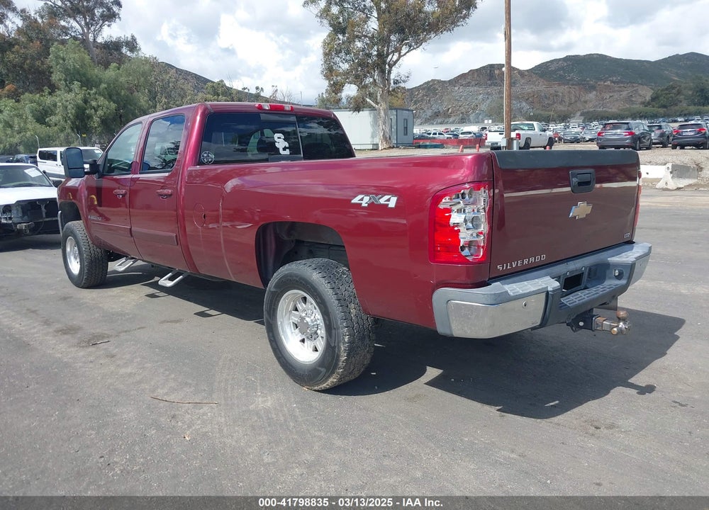 2008 CHEVROLET SILVERADO 2500HD LTZ VIN: 1GCHK23668F150793