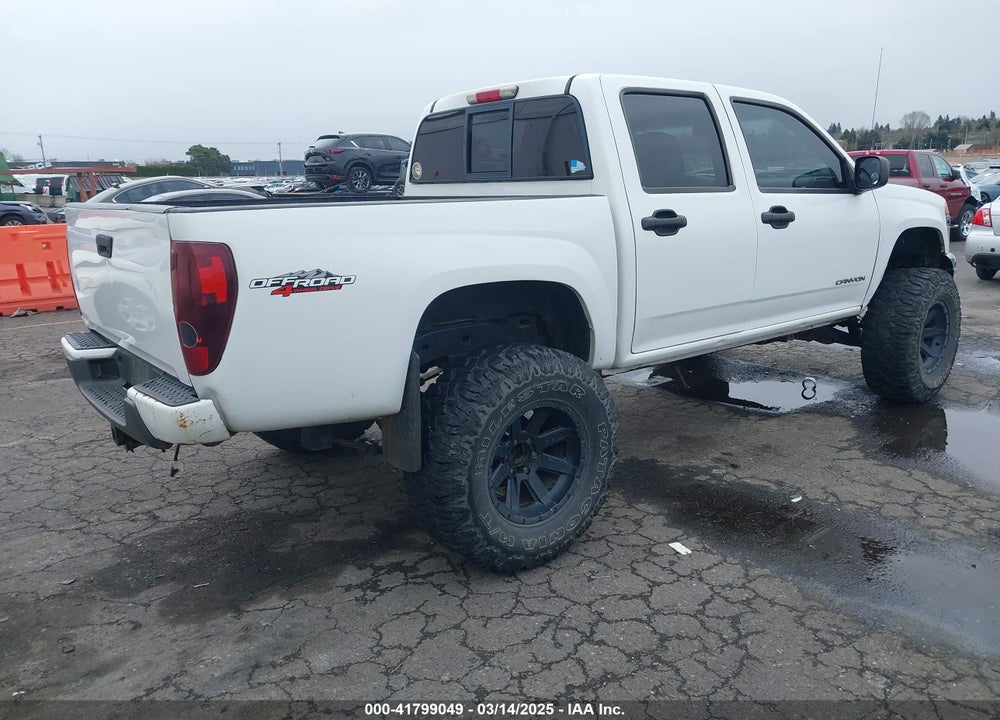 2005 GMC CANYON SLE VIN: 1GTDT136658164540