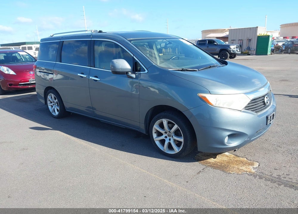 2012 NISSAN QUEST VIN: JN8AE2KP7C9049972