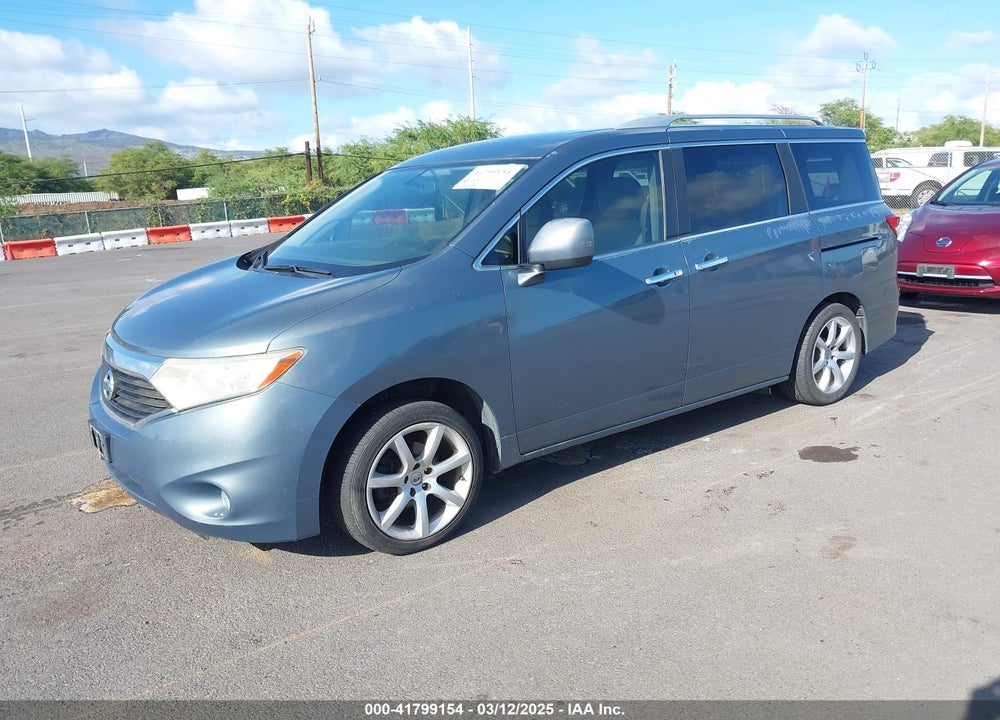 2012 NISSAN QUEST VIN: JN8AE2KP7C9049972