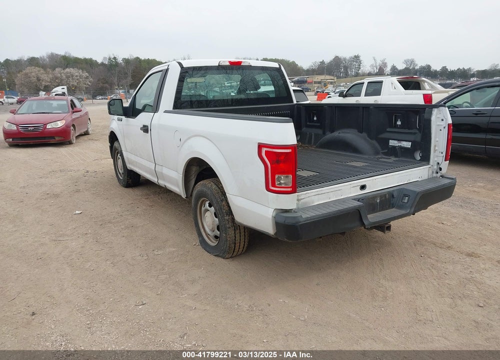 2016 FORD F-150 VIN: 1FTMF1C83GKE21586