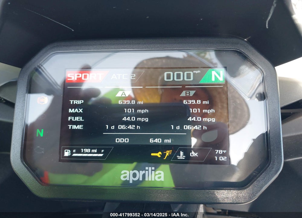 2025 APRILIA RS 457 VIN: ZD4XEUA06S6002040
