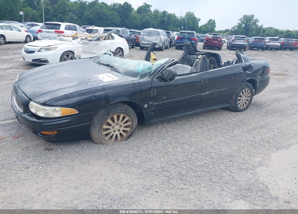 2005 BUICK LESABRE CUSTOM VIN: 1G4HP52K35U189846