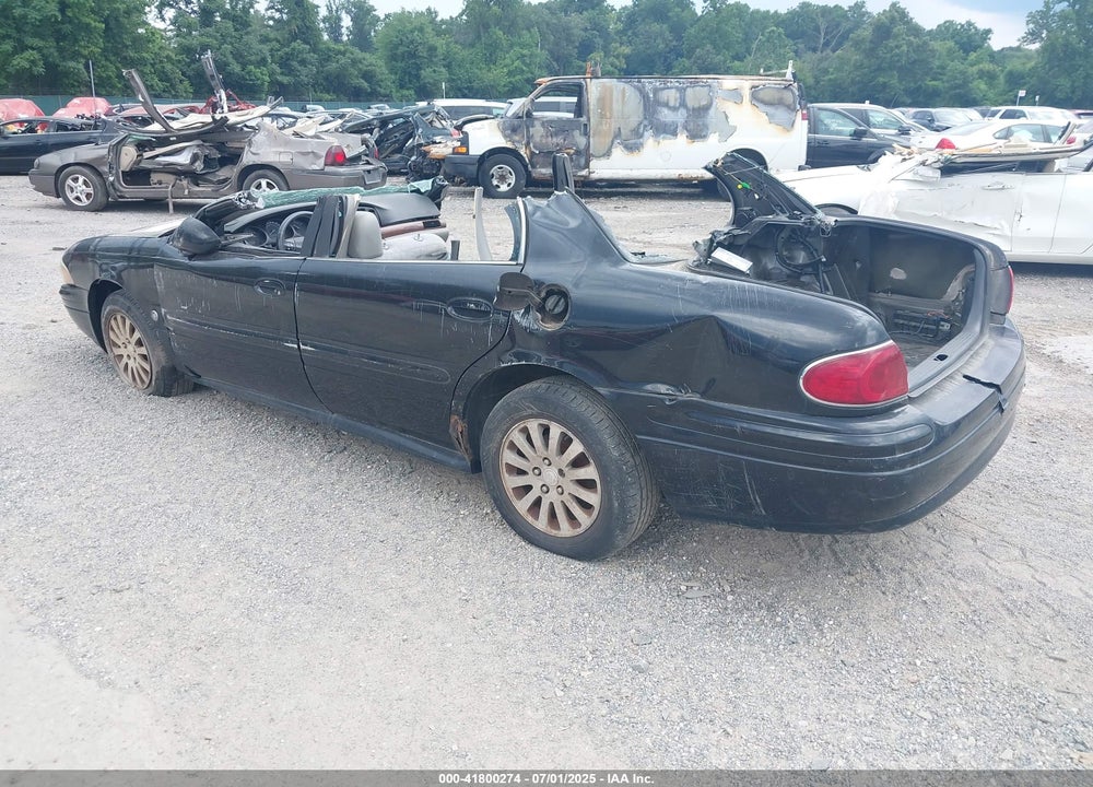 2005 BUICK LESABRE CUSTOM VIN: 1G4HP52K35U189846