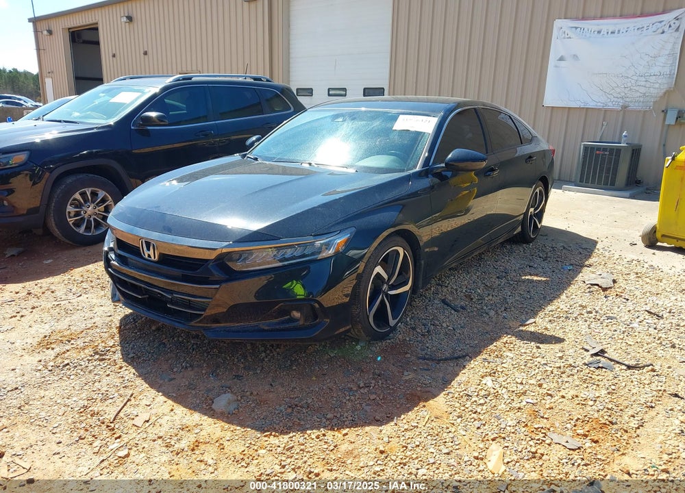 2022 HONDA ACCORD SPORT VIN: 1HGCV1F37NA079711