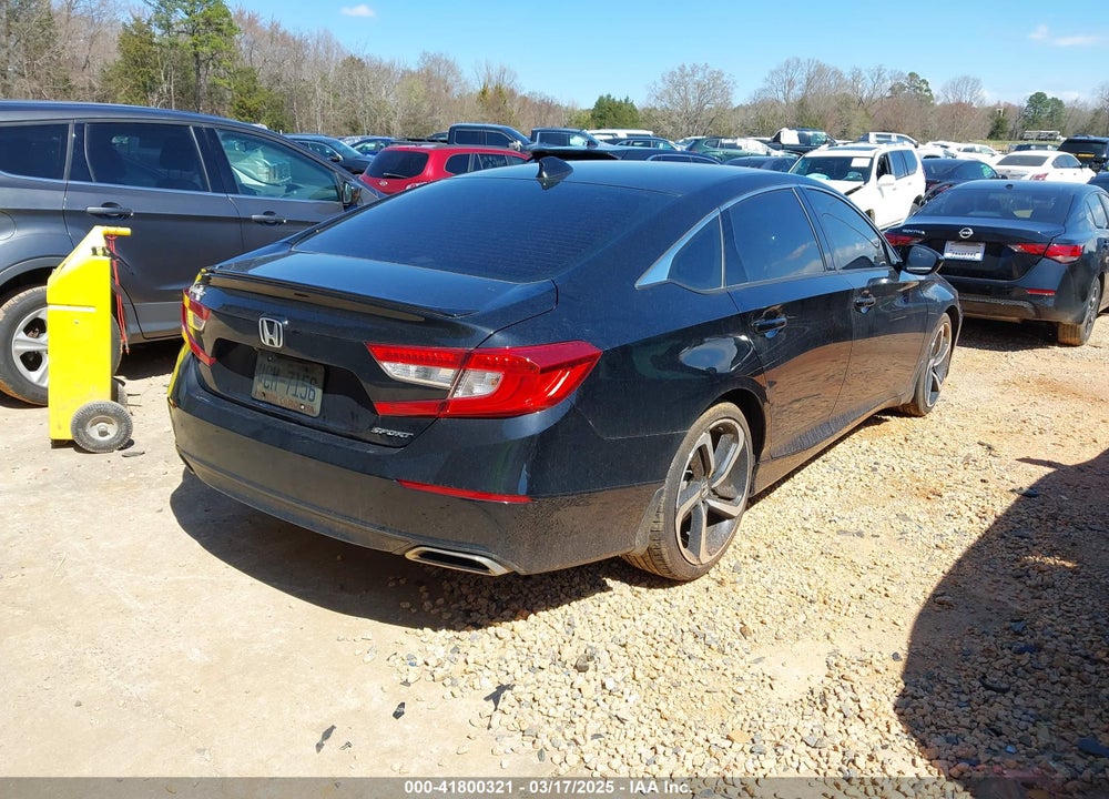 2022 HONDA ACCORD SPORT VIN: 1HGCV1F37NA079711