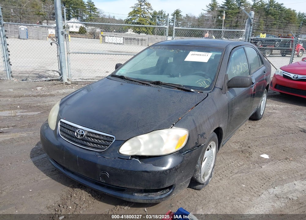 2008 TOYOTA COROLLA VIN: 2T1BR32E68C886707