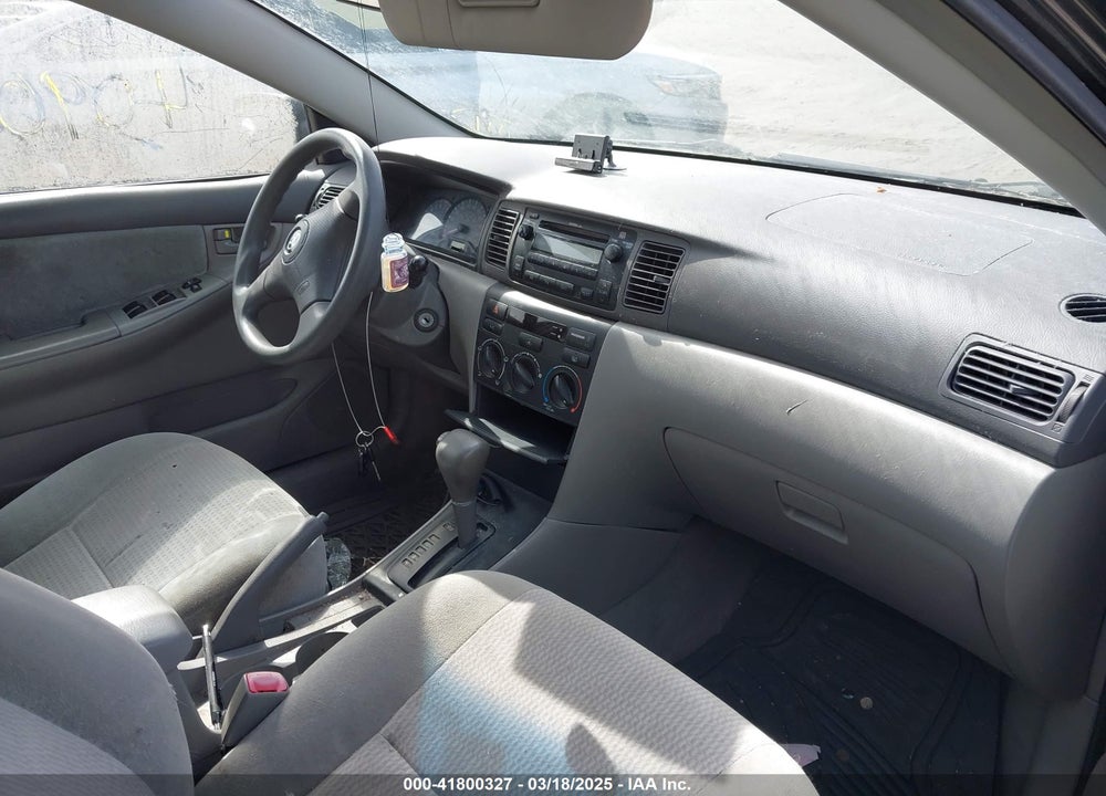 2008 TOYOTA COROLLA VIN: 2T1BR32E68C886707