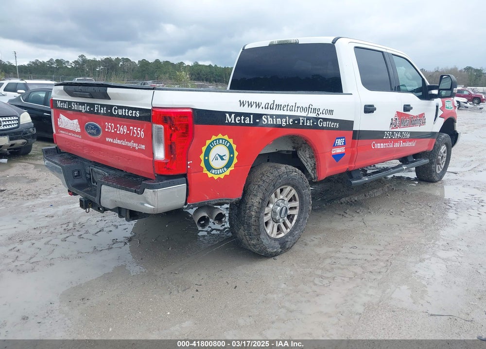2018 FORD F-250 VIN: 1FT7W2BT6JEC62061