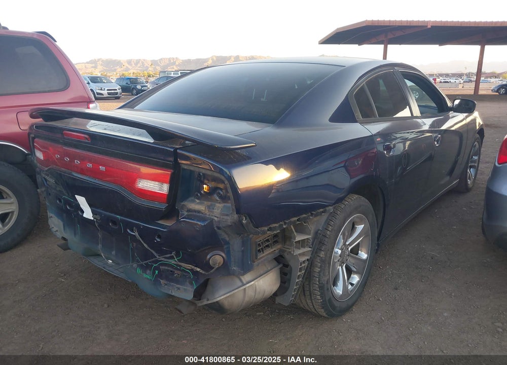 2014 DODGE CHARGER SE VIN: 2C3CDXBG1EH187907