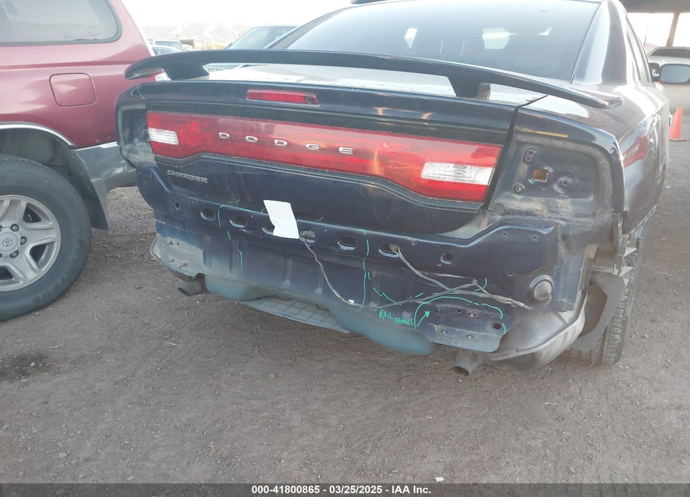 2014 DODGE CHARGER SE VIN: 2C3CDXBG1EH187907