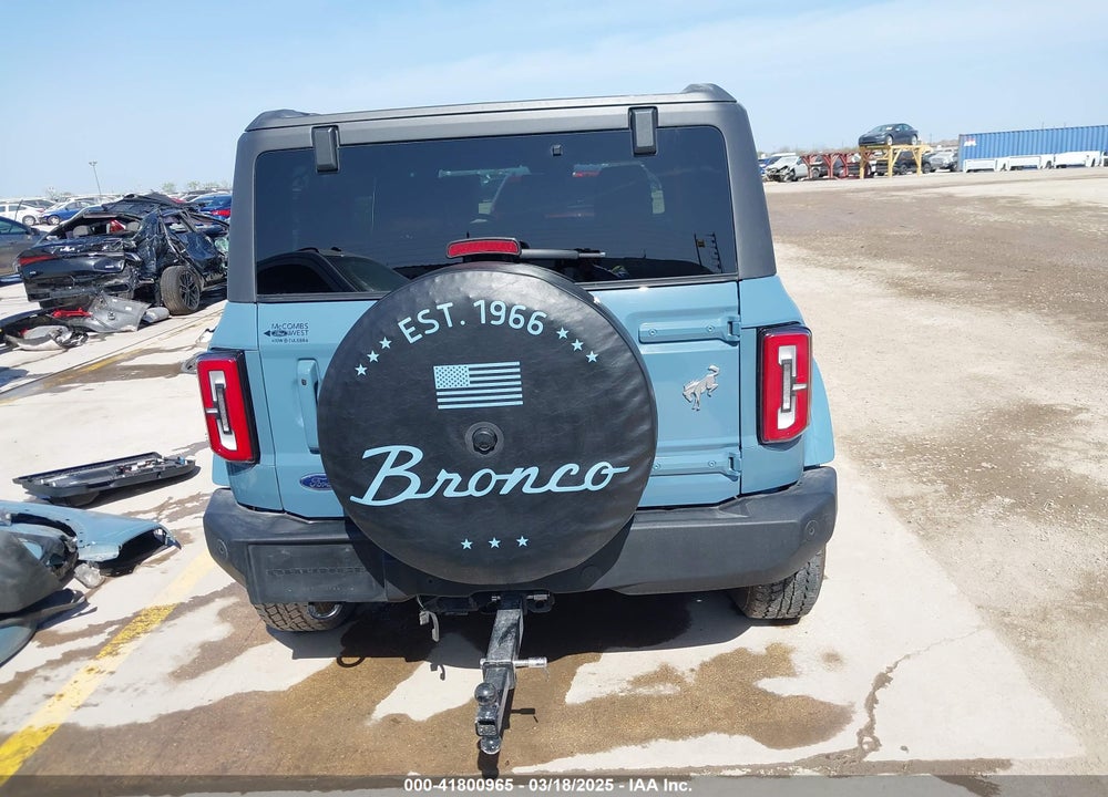 2023 FORD BRONCO VIN: 1FMEE5DP0PLC07598
