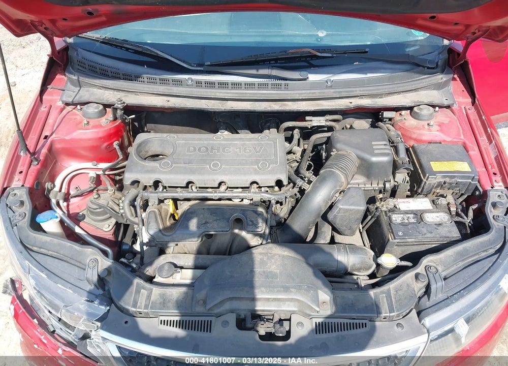 2011 KIA FORTE EX VIN: KNAFU4A28B5445241