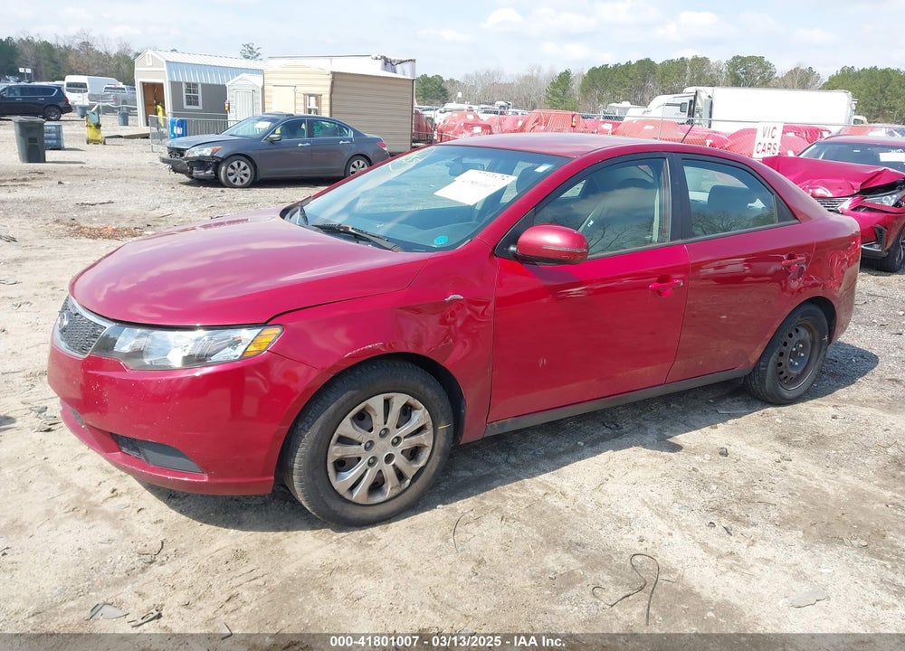 2011 KIA FORTE EX VIN: KNAFU4A28B5445241