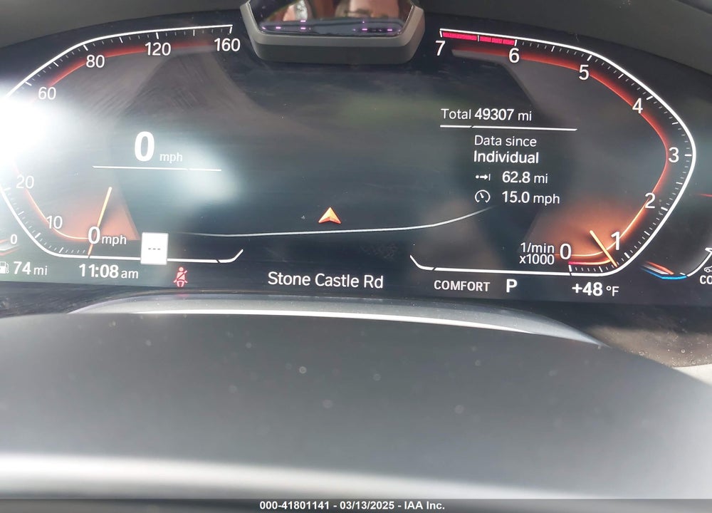 2022 BMW 750 VIN: WBA7U2C08NCH57275