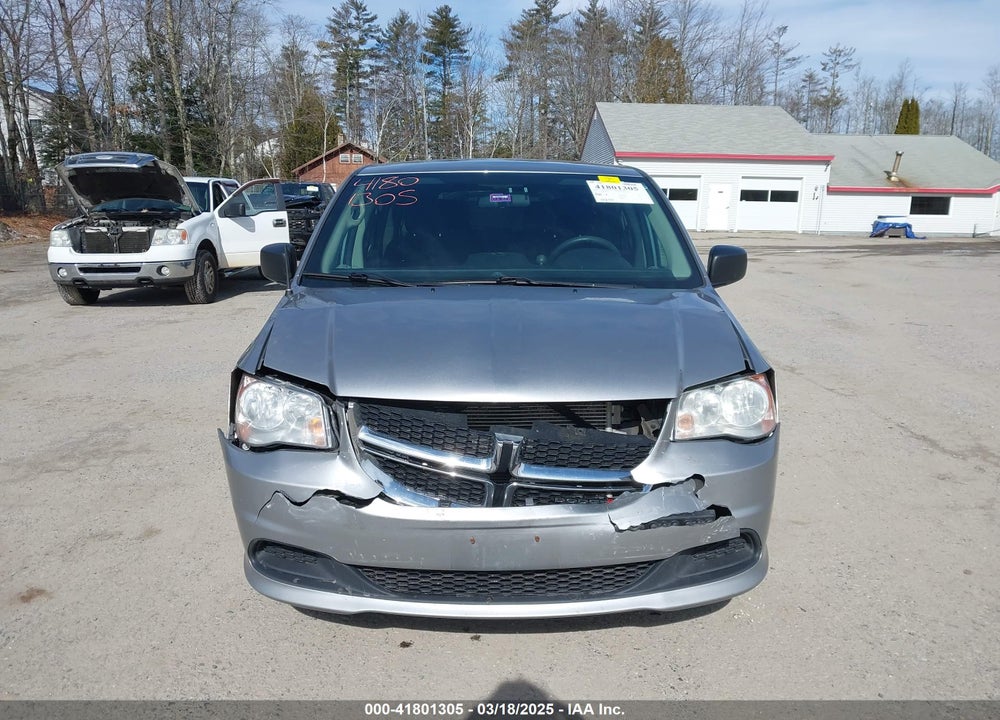2018 DODGE GRAND CARAVAN SE VIN: 2C4RDGBG5JR192201