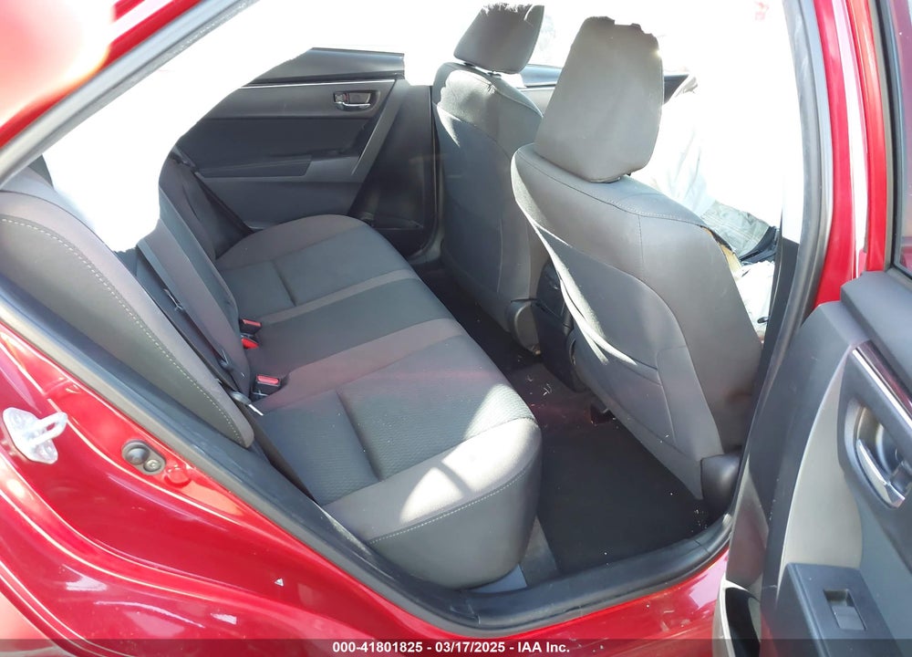 2017 TOYOTA COROLLA LE VIN: 2T1BURHE2HC807204