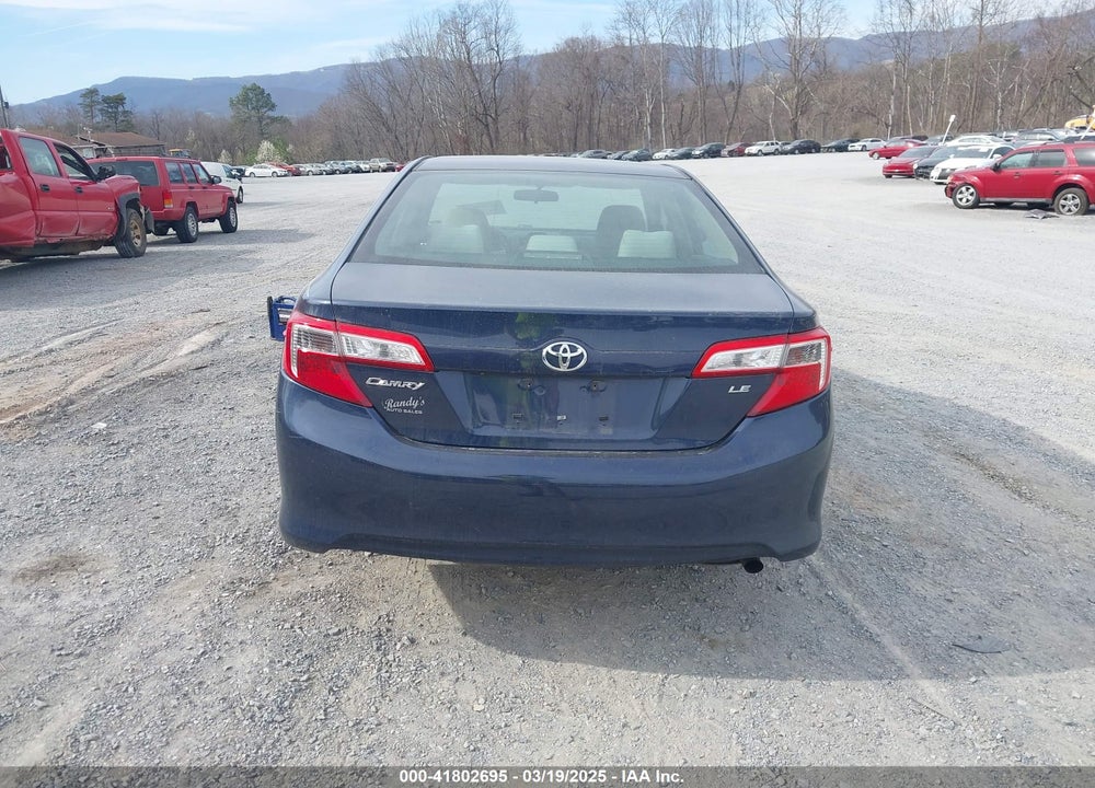 2014 TOYOTA CAMRY LE VIN: 4T1BF1FK8EU837869