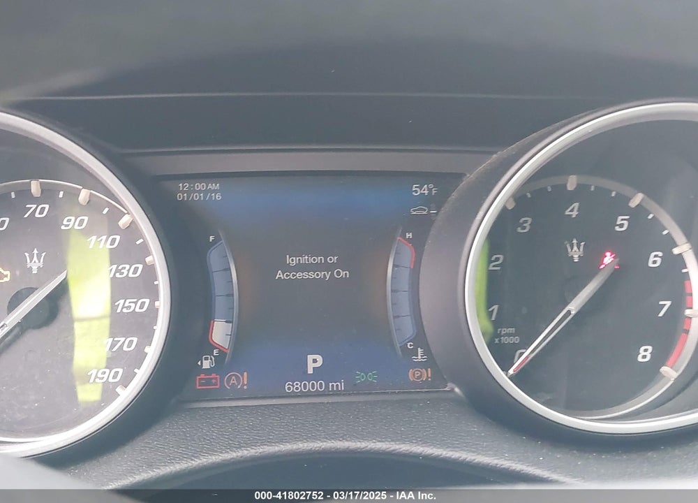 2017 MASERATI LEVANTE VIN: ZN661XUA6HX250718