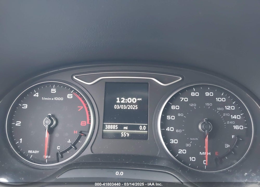 2020 AUDI A3 PREMIUM 45 TFSI S LINE QUATTRO S TRONIC VIN: WAUBEGFF0LA103168