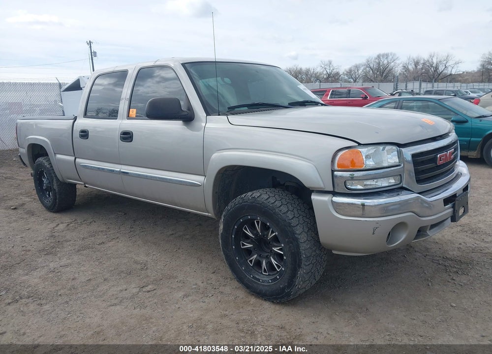 2005 GMC SIERRA 1500HD SLE VIN: 1GTGC13U75F816427
